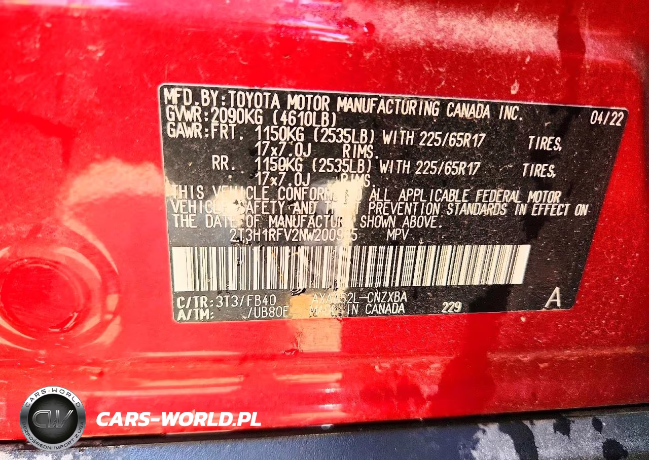 2022 Toyota Rav4 Le VIN:2T3H1RFV2NW200985 - 14