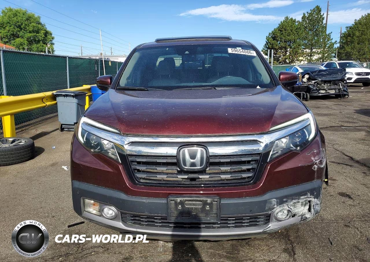 2017 Honda Ridgeline Rtl VIN:5FPYK3F7XHB012308 - 5