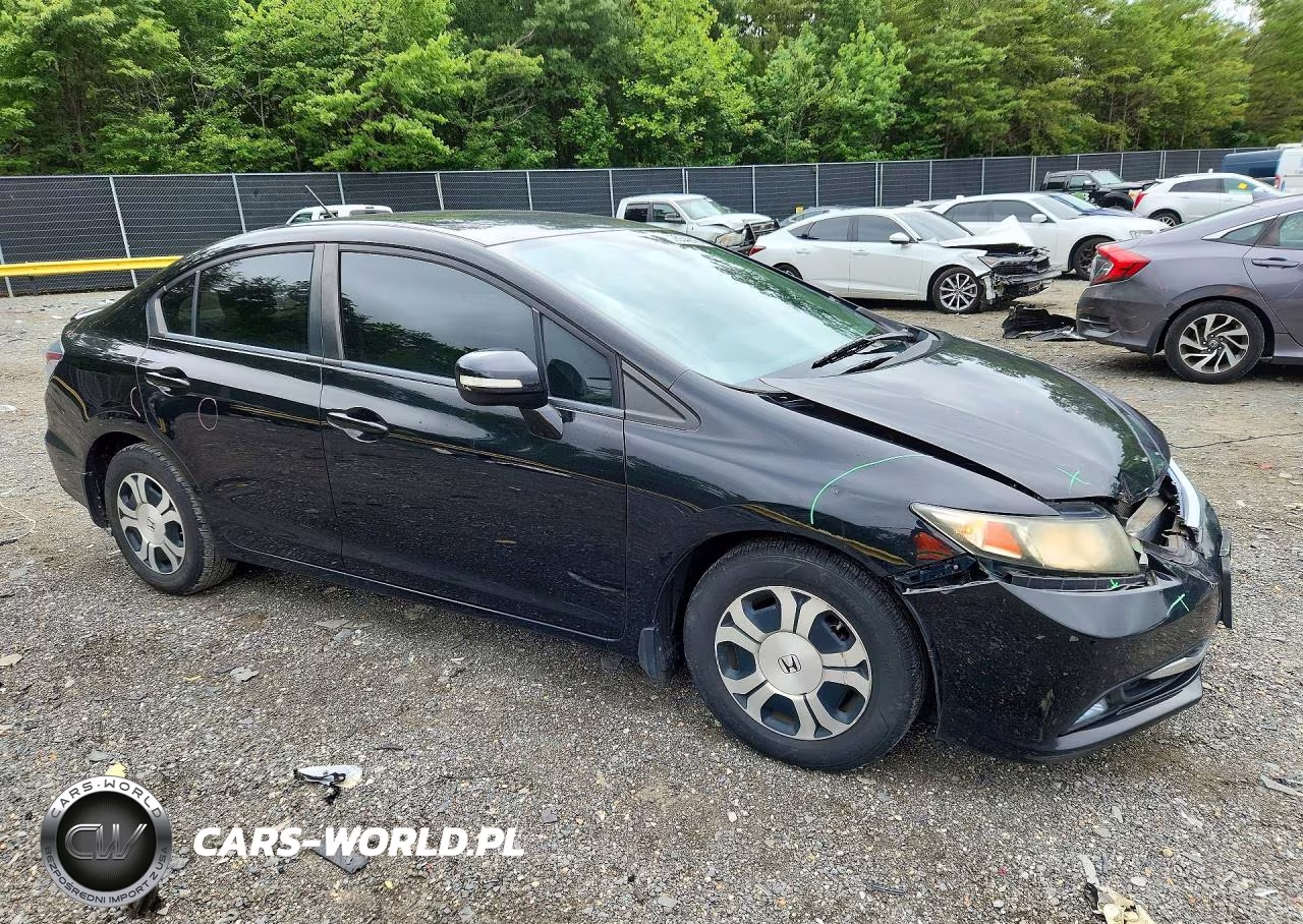 2013 Honda Civic Hybrid VIN:19XFB4F26DE200527 - 4