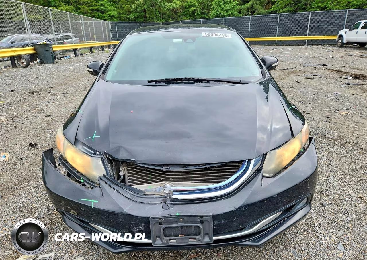 2013 Honda Civic Hybrid VIN:19XFB4F26DE200527 - 5