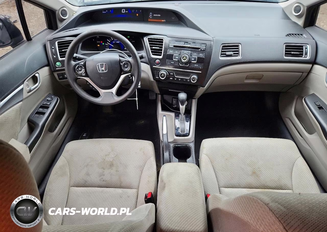 2013 Honda Civic Hybrid VIN:19XFB4F26DE200527 - 8