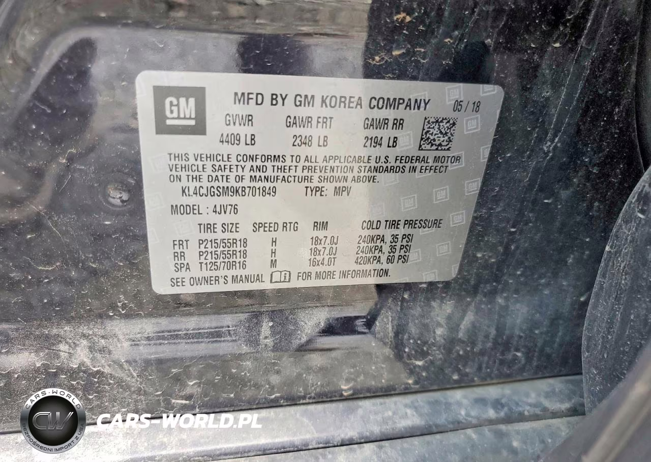 2019 Buick Encore Essence VIN:KL4CJGSM9KB701849 - 13