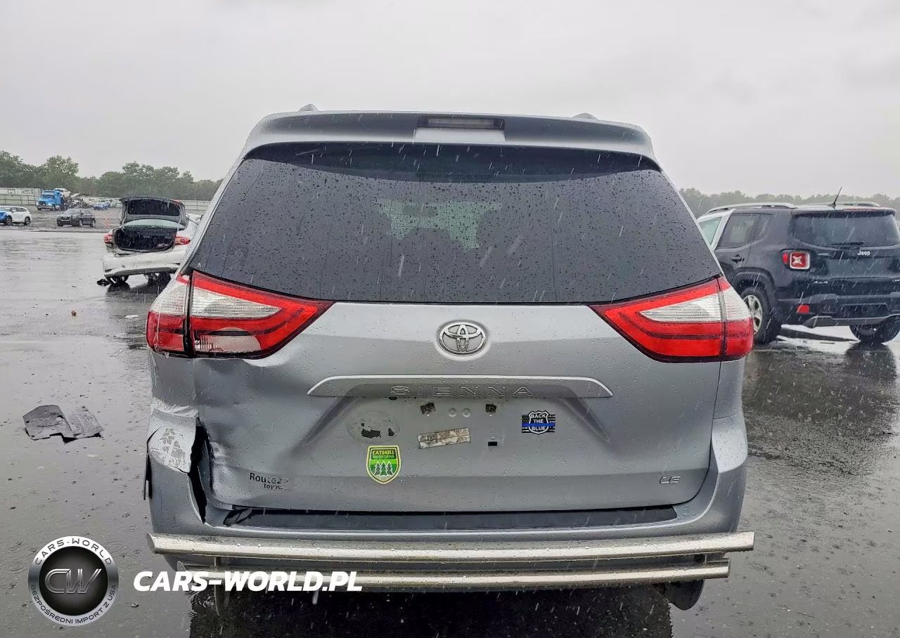 2015 Toyota Sienna Le VIN:5TDKK3DC6FS605204 - 6