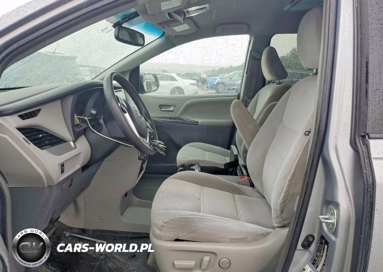 2015 Toyota Sienna Le VIN:5TDKK3DC6FS605204 - 7