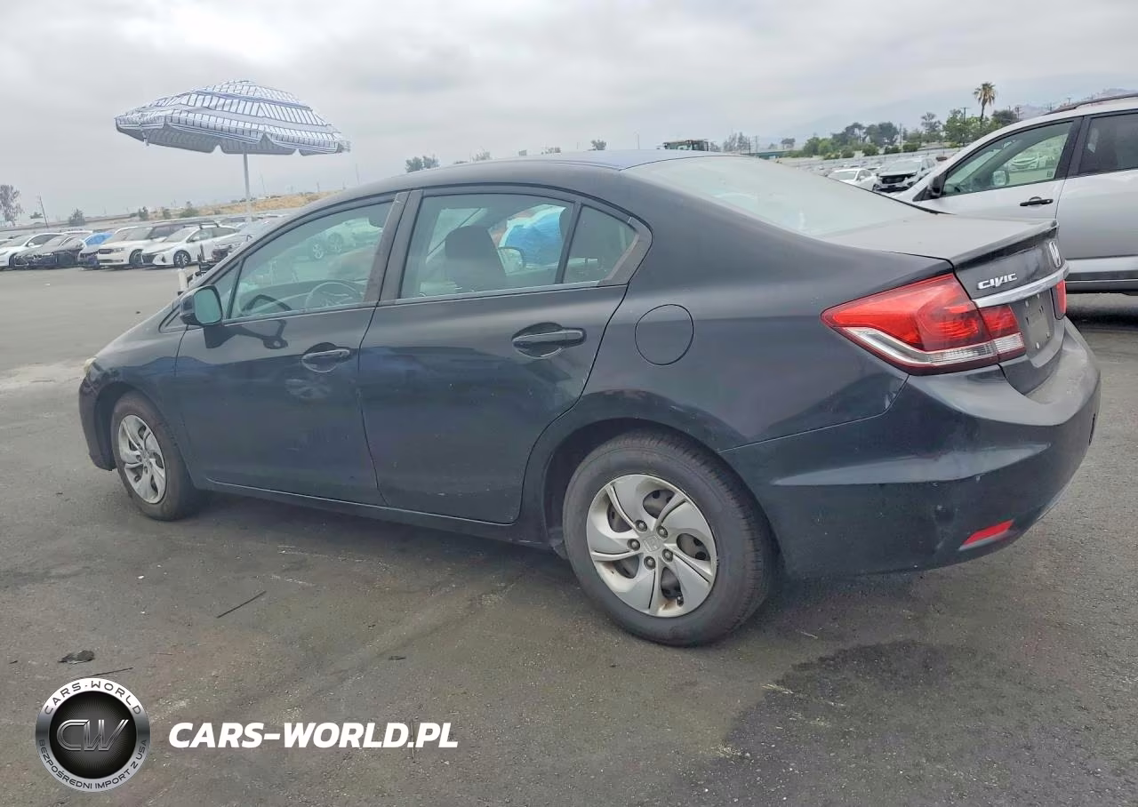 2013 Honda Civic Lx VIN:19XFB2F50DE263153 - 2