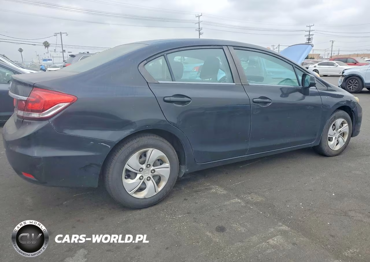 2013 Honda Civic Lx VIN:19XFB2F50DE263153 - 3