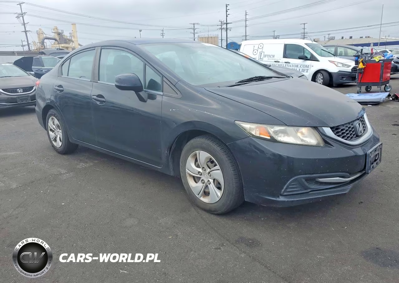 2013 Honda Civic Lx VIN:19XFB2F50DE263153 - 4
