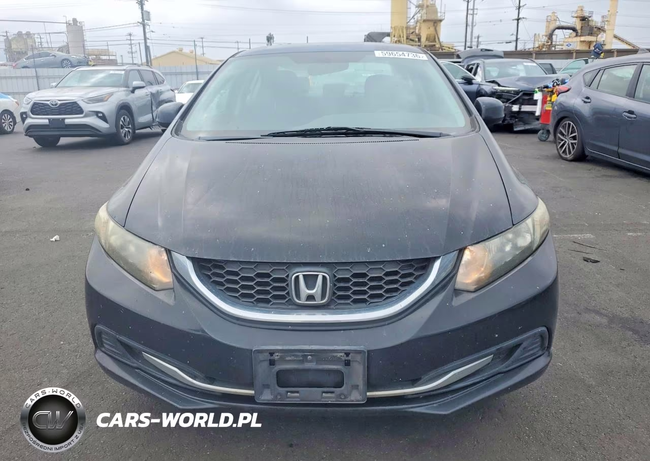 2013 Honda Civic Lx VIN:19XFB2F50DE263153 - 5
