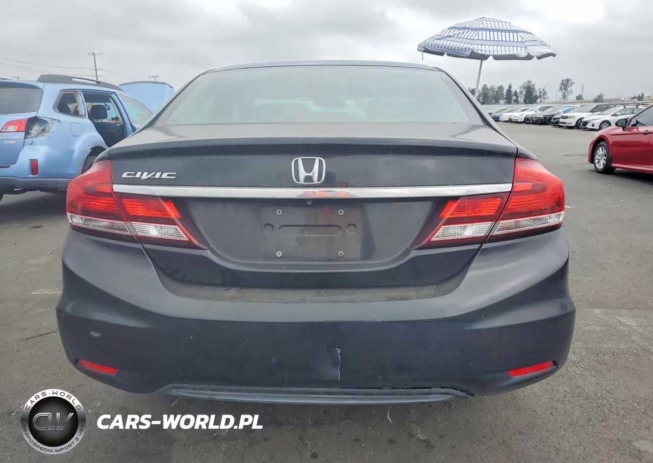 2013 Honda Civic Lx VIN:19XFB2F50DE263153 - 6