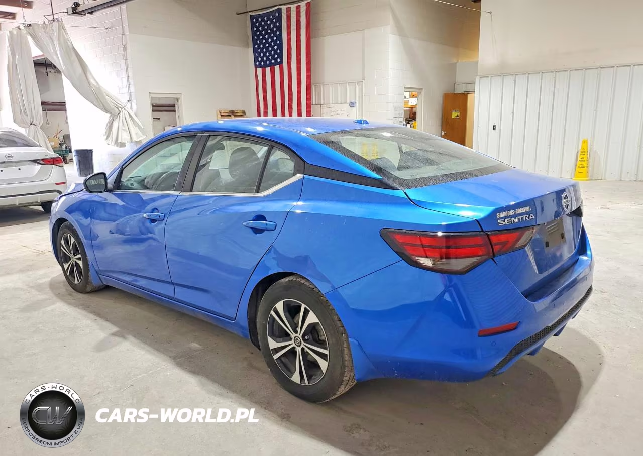 2020 Nissan Sentra Sv VIN:3N1AB8CV7LY287354 - 2