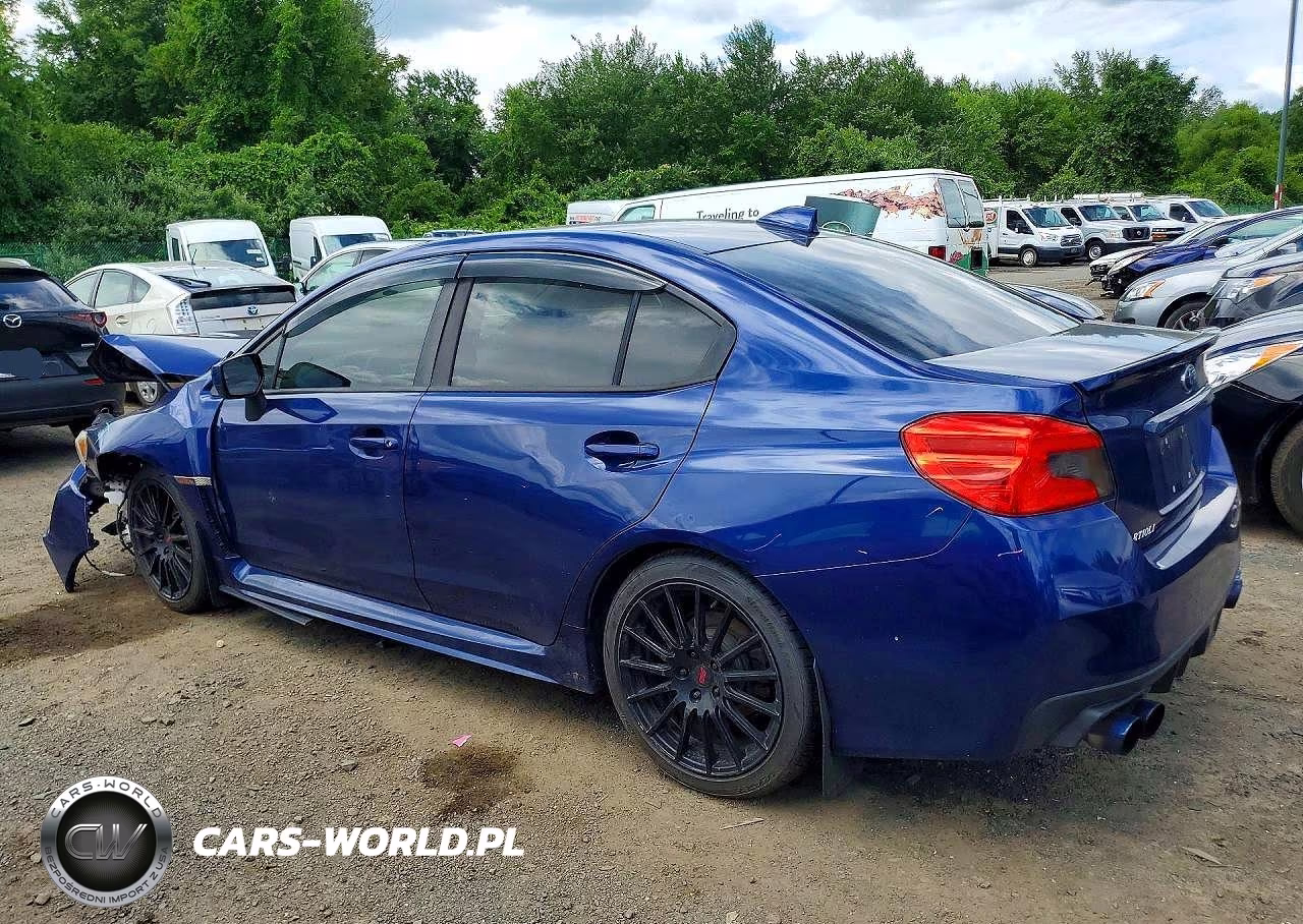 2016 Subaru Wrx VIN:JF1VA1B62G9827455 - 2