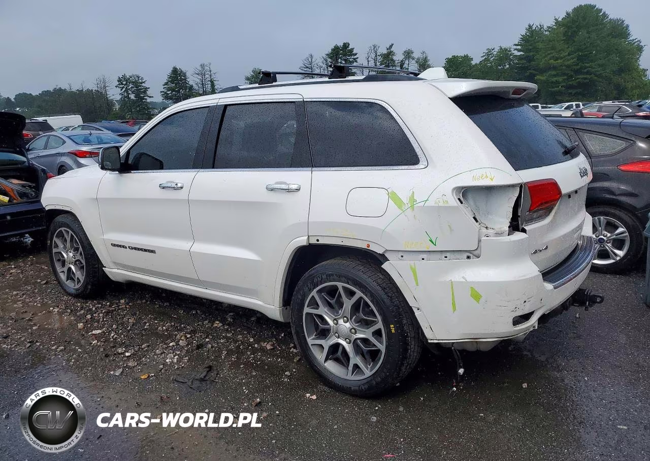2021 Jeep Grand Cherokee Overland VIN:1C4RJFCT4MC592617 - 2