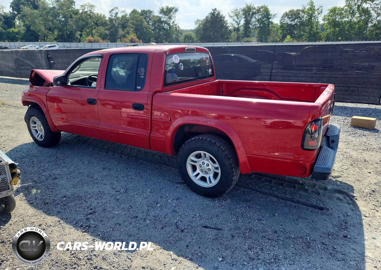 2003 Dodge Dakota Quad Sport VIN:1D7HL38X93S228641 - 2