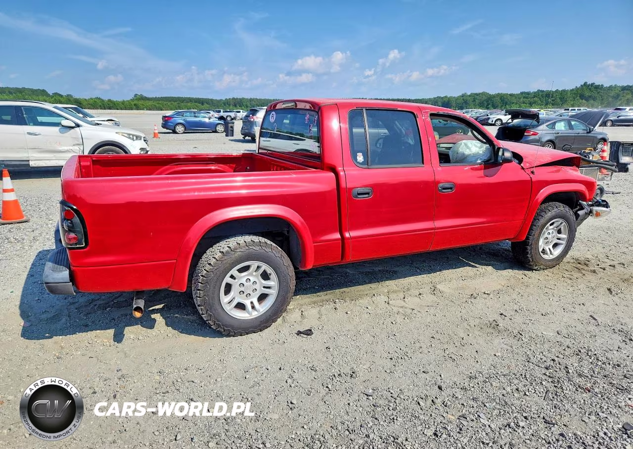 2003 Dodge Dakota Quad Sport VIN:1D7HL38X93S228641 - 3