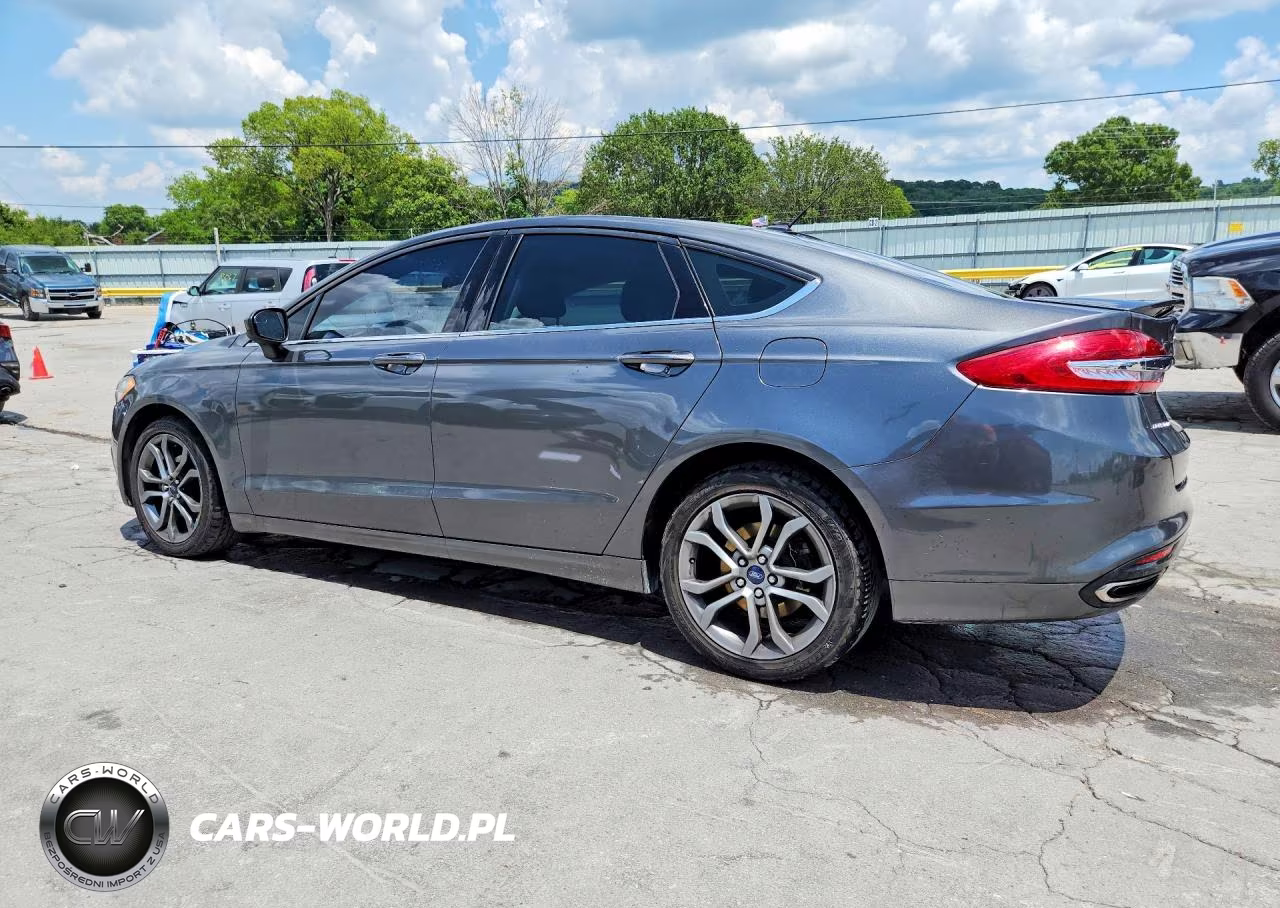 2017 Ford Fusion Se VIN:3FA6P0T93HR356167 - 2