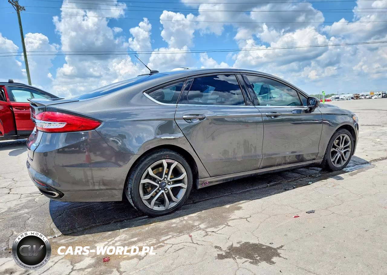 2017 Ford Fusion Se VIN:3FA6P0T93HR356167 - 3