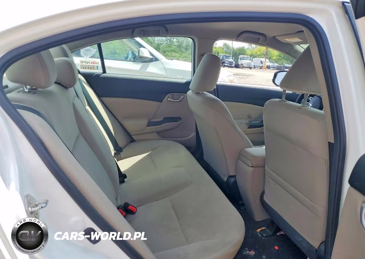 2013 Honda Civic Lx VIN:19XFB2F53DE017441 - 10