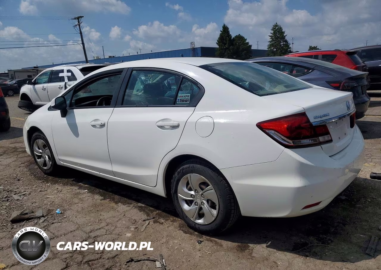 2013 Honda Civic Lx VIN:19XFB2F53DE017441 - 2