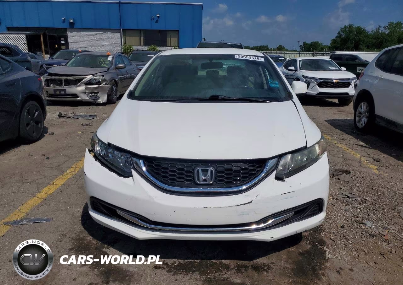 2013 Honda Civic Lx VIN:19XFB2F53DE017441 - 5