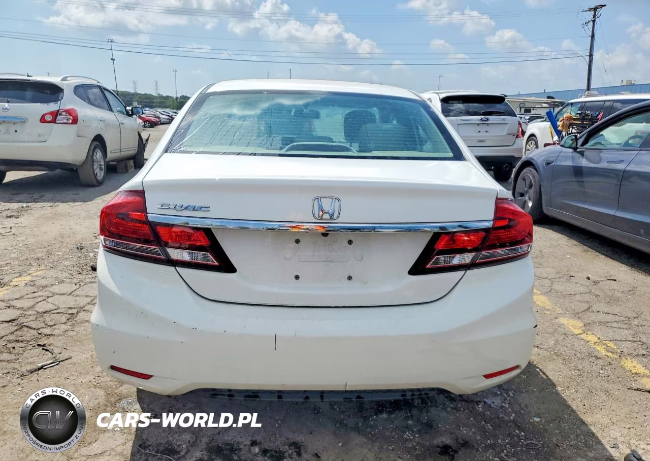 2013 Honda Civic Lx VIN:19XFB2F53DE017441 - 6