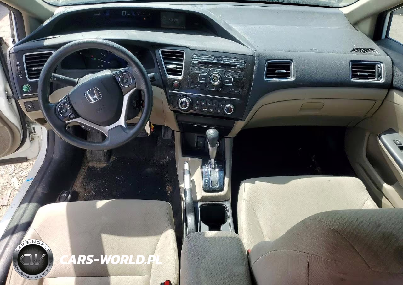 2013 Honda Civic Lx VIN:19XFB2F53DE017441 - 8
