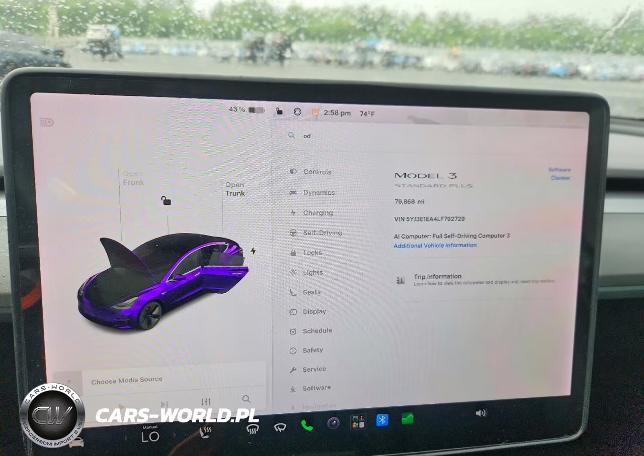 2020 Tesla Model 3 VIN:5YJ3E1EA4LF792729 - 9