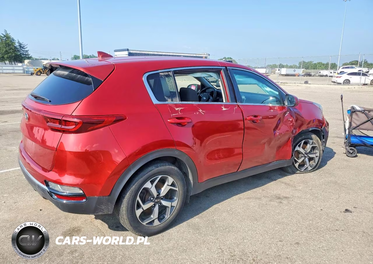 2021 Kia Sportage Lx VIN:KNDPMCAC5M7901701 - 3