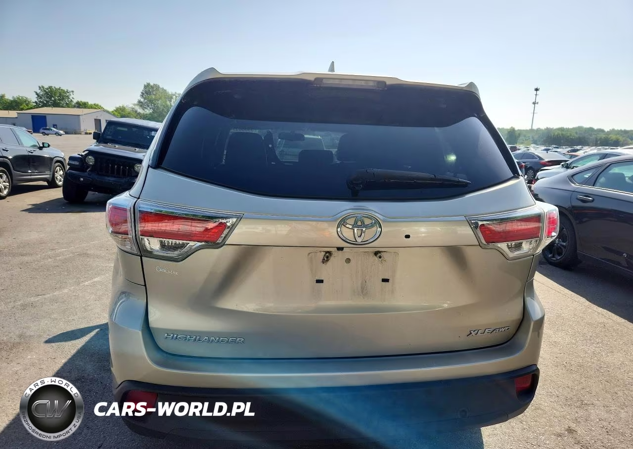 2016 Toyota Highlander Xle VIN:5TDJKRFH7GS506688 - 6