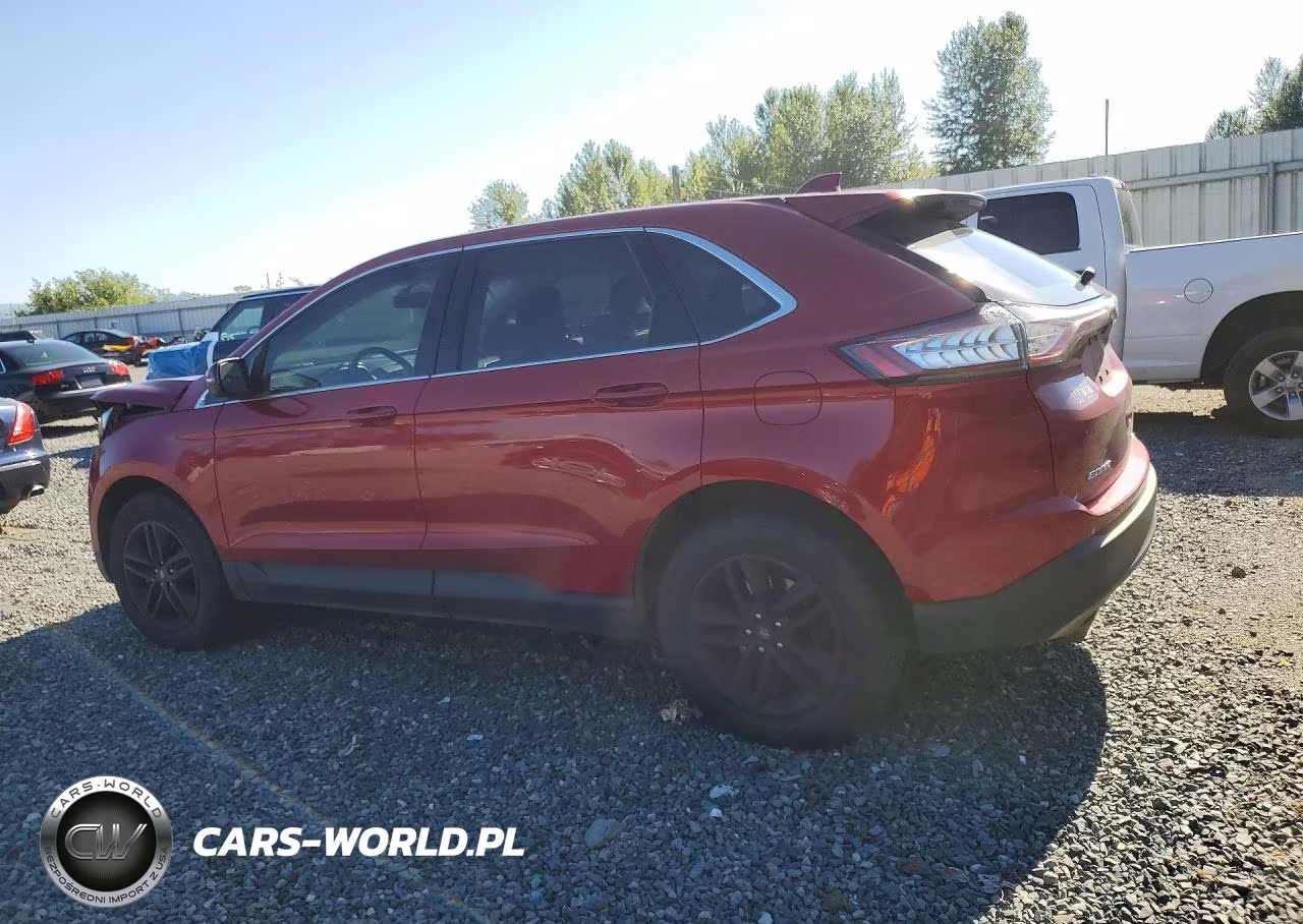 2017 Ford Edge Sel VIN:2FMPK4J90HBB43887 - 2