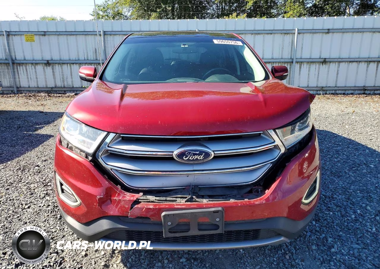 2017 Ford Edge Sel VIN:2FMPK4J90HBB43887 - 5