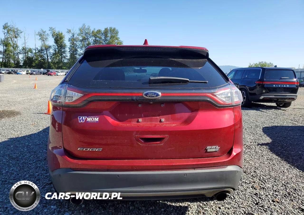 2017 Ford Edge Sel VIN:2FMPK4J90HBB43887 - 6