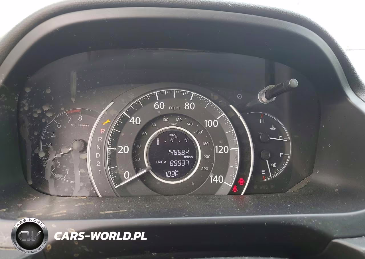2013 Honda Cr-V Lx VIN:2HKRM4H30DH616811 - 9