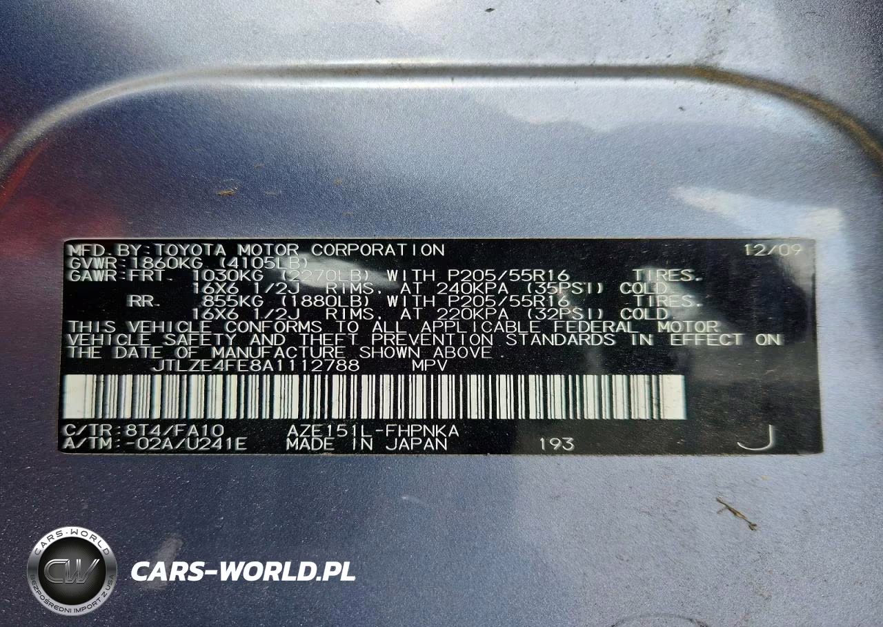 2010 Toyota Scion Xb VIN:JTLZE4FE8A1112788 - 13
