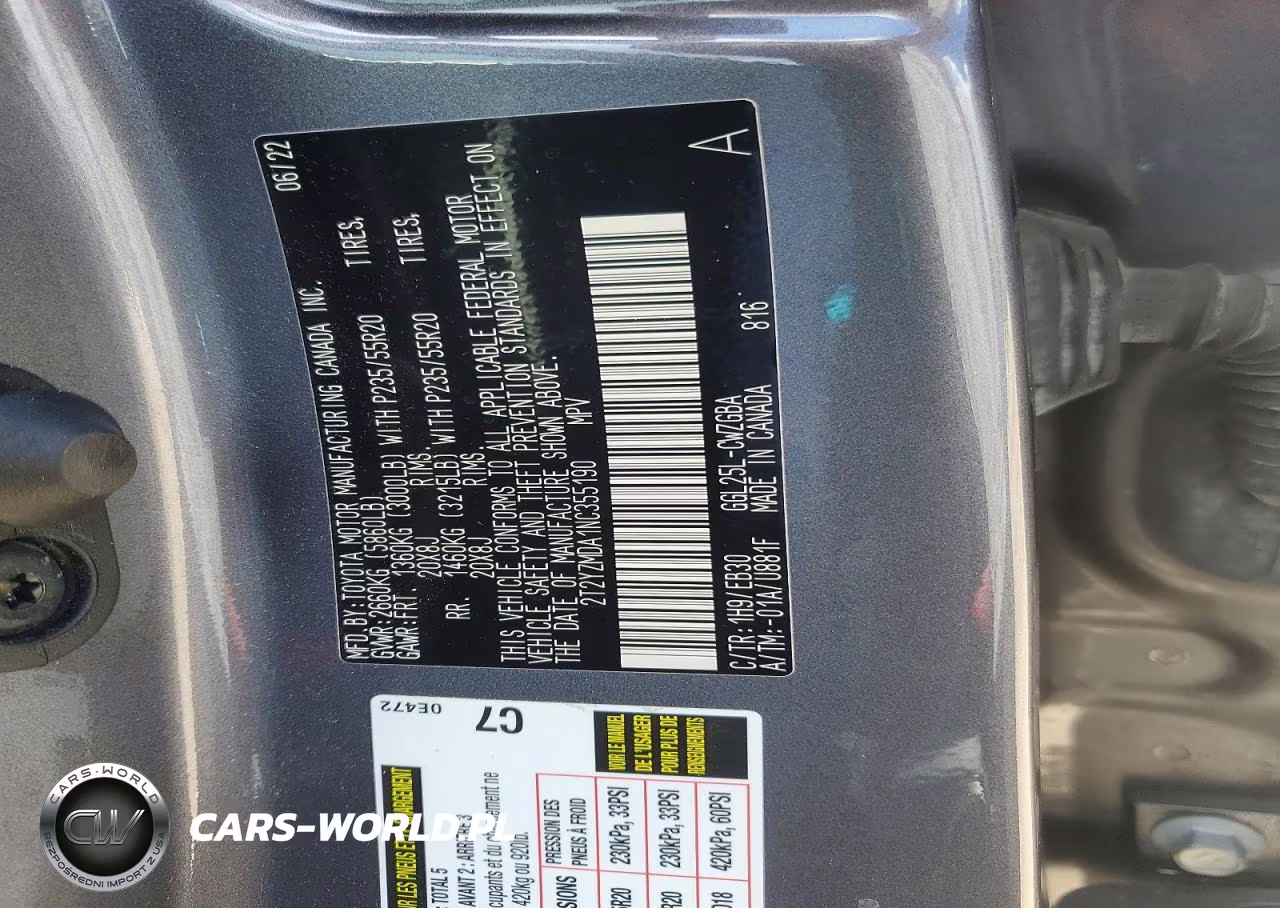 2022 Lexus Rx 350 F Sport VIN:2T2YZMDA1NC355190 - 13