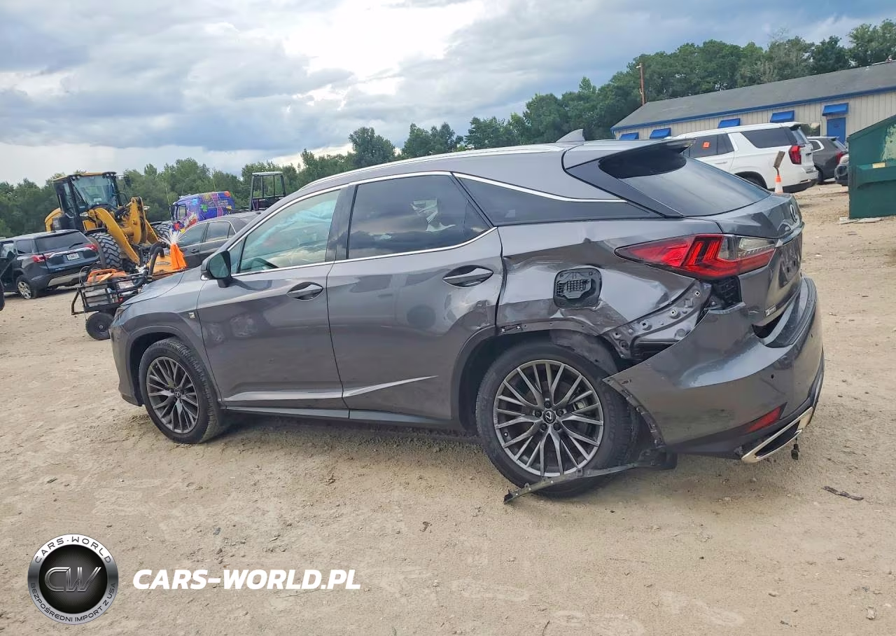 2022 Lexus Rx 350 F Sport VIN:2T2YZMDA1NC355190 - 2