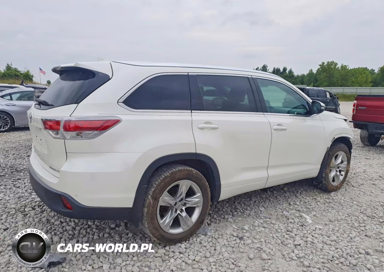 2014 Toyota Highlander Limited VIN:5TDDKRFH0ES029905 - 3