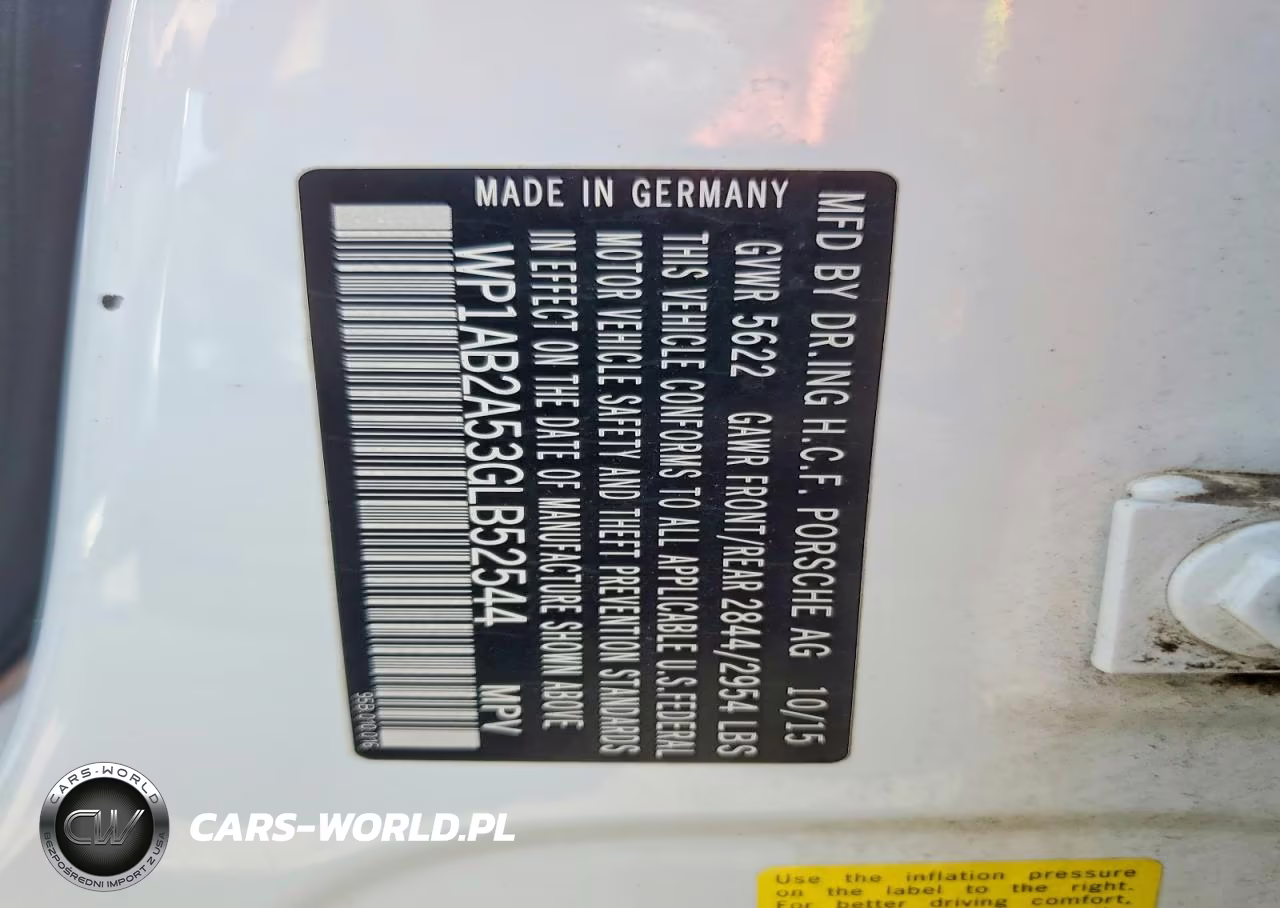 2016 Porsche Macan S VIN:WP1AB2A53GLB52544 - 13