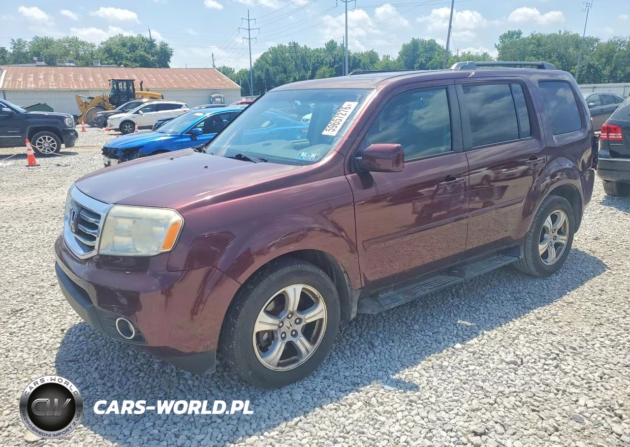 2012 Honda Pilot Exl – zdjęcie 1 z 13