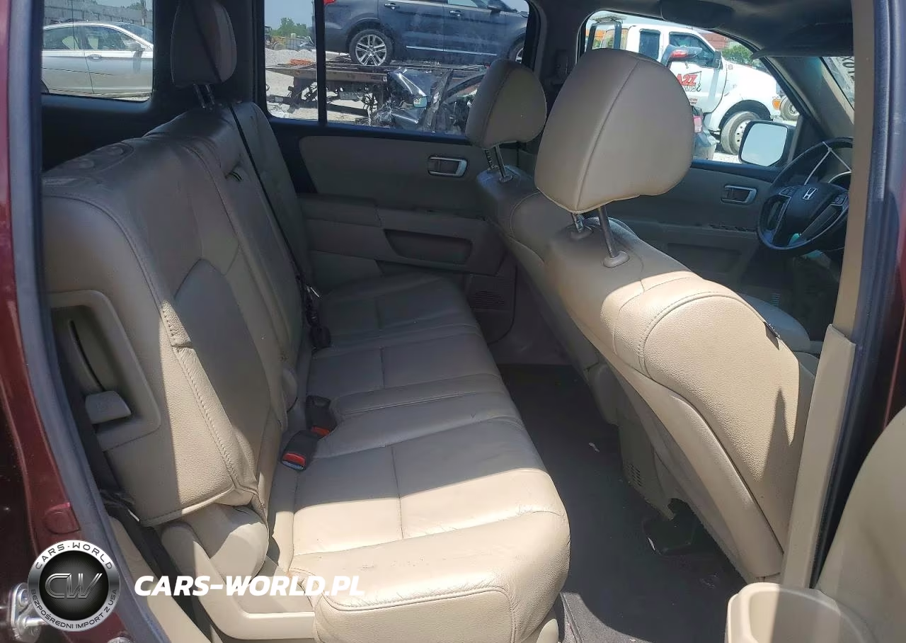 2012 Honda Pilot Exl VIN:5FNYF4H54CB018290 - 11