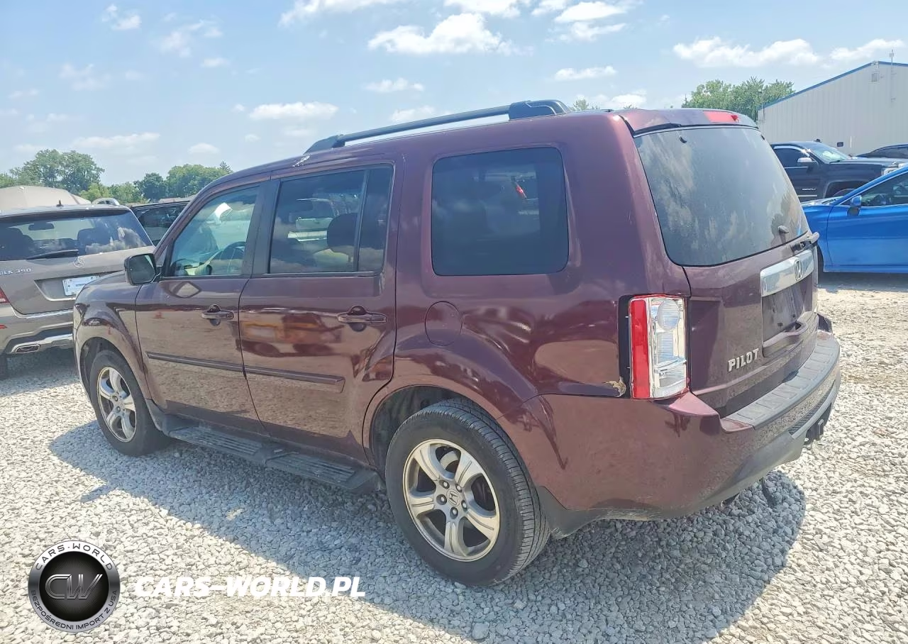 2012 Honda Pilot Exl VIN:5FNYF4H54CB018290 - 2