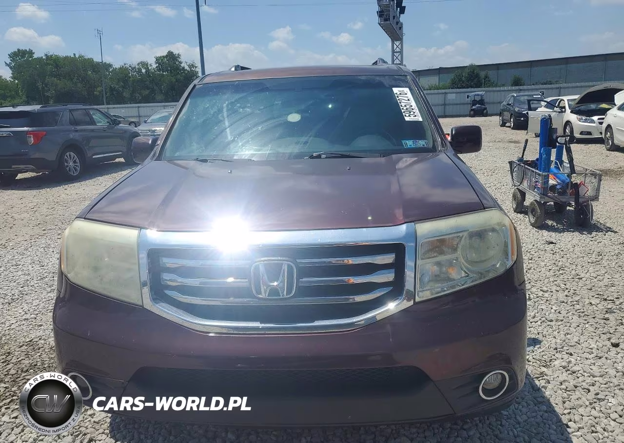 2012 Honda Pilot Exl VIN:5FNYF4H54CB018290 - 5
