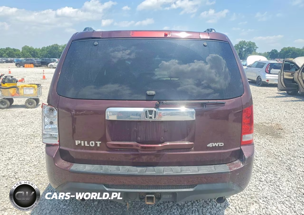 2012 Honda Pilot Exl VIN:5FNYF4H54CB018290 - 6