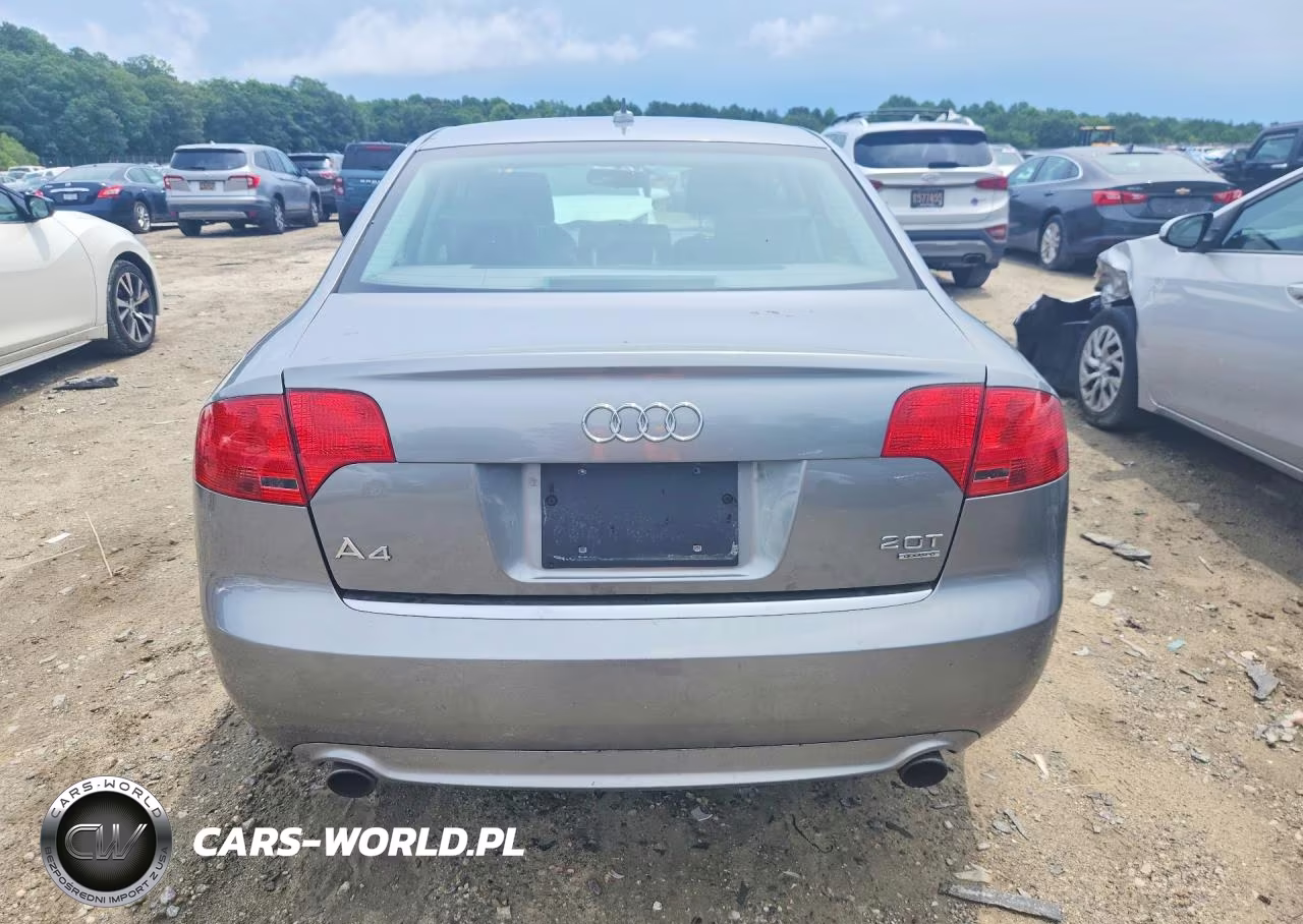 2008 Audi A4 VIN:WAUDF78E08A101762 - 6