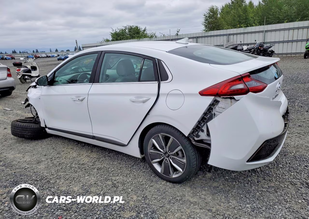 2018 Hyundai Ioniq Limited VIN:KMHC85LC5JU092883 - 2