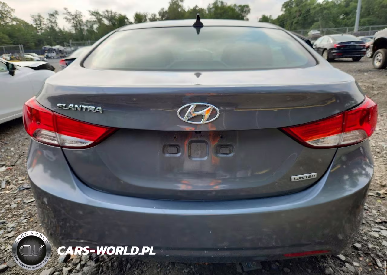 2013 Hyundai Elantra Gls VIN:5NPDH4AE2DH198617 - 6