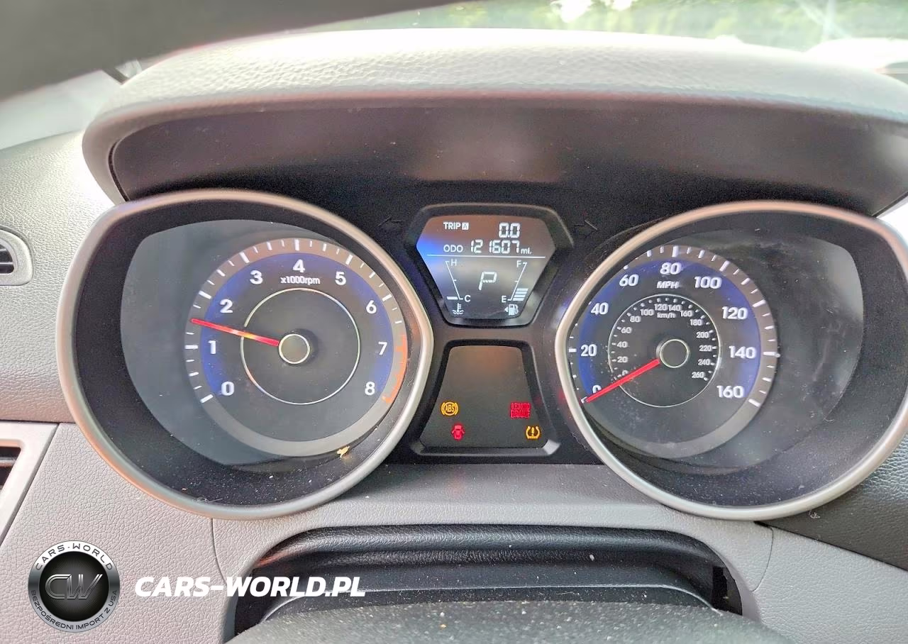 2013 Hyundai Elantra Gls VIN:5NPDH4AE2DH198617 - 9