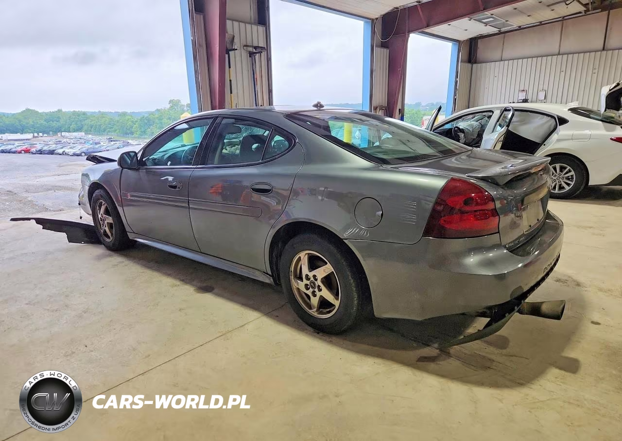 2004 Pontiac Grand Prix Gt2 VIN:2G2WS542841289222 - 2