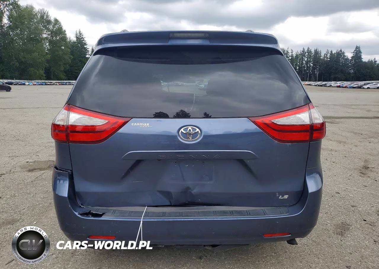 2015 Toyota Sienna Le VIN:5TDKK3DC2FS563503 - 6