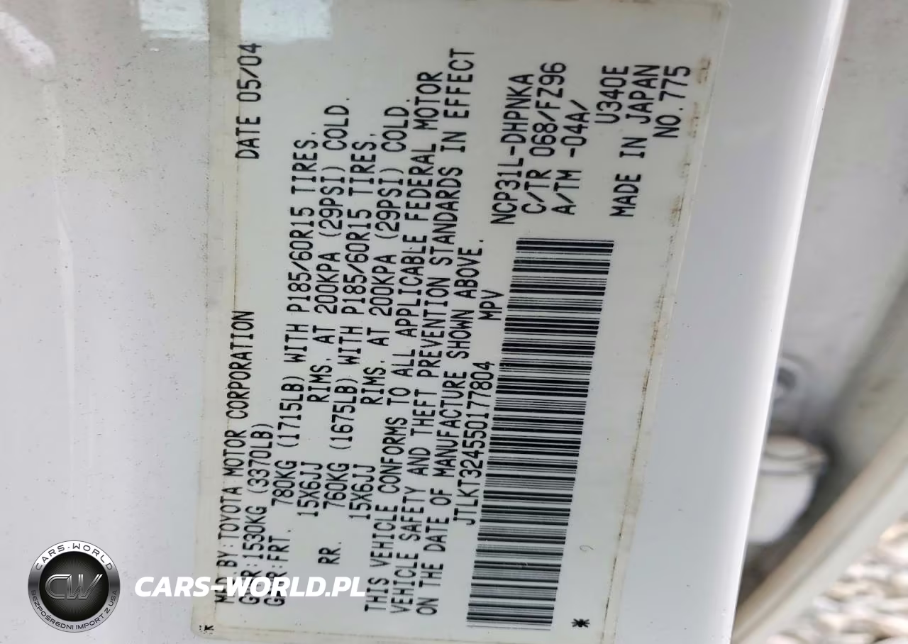 2005 Toyota Scion Xb VIN:JTLKT324550177804 - 12