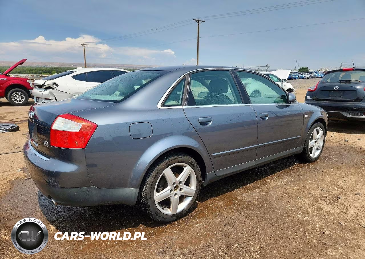 2003 Audi A4 3.0 Quattro VIN:WAULT58E43A131655 - 3